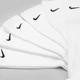 Набор мужских носков высоких хлопковых Nike U NK ED PLS CSH CRW 132 SX6897-100 коттон 42-46 6 пар Белый (888408260963) - изображение 9