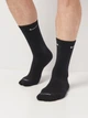Набор женских носков высоких хлопковых Nike U Nk Everyday Plus Cush Crew SX6888-010 34-38 3 пары Черный (888408257925) - изображение 2