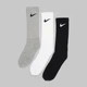 Набор мужских носков высоких хлопковых Nike U Nk Perf Ltwt Crew SX4704-901 42-45 (L) 3 пары (884726572788) - изображение 6