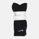 Набор женских носков высоких хлопковых Nike U Nk Everyday Plus Cush Crew SX6888-010 34-38 3 пары Черный (888408257925) - изображение 9