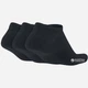 Набор мужских носков коротких хлопковых Nike Value No Show SX2554-001 42-46 (L) 3 пары Черный (659658575608) - изображение 3