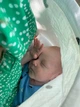 Накидка для годування муслінова Білий в чорні серденька + Чохол 90*60 см - зображення 7