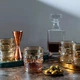 Набор бокалы для пива, стаканы, рюмки High Quality "Череп" 18 предметов Gold - изображение 11