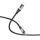 Аудиокабель BOROFONE BL19 Lightning to AUX 1m, Black - изображение 2