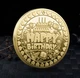 Сувенирная монета талисман Happy birthday - С Днем рожденья - изображение 2