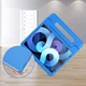 Чехол STR EVA с ручкой подставкой для Apple iPad 11" 2025 (A16) Blue - изображение 6