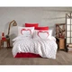Комплект постельного белья Hobby Exclusive Sateen Amore белый 200x220см евро (179509) - изображение 1