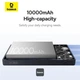 Повербанк ультратонкий 10000mAh 20W Baseus PicoGo Digital Display 2хType-C/USB чорний (P10076801123-00) - зображення 3