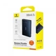 Повербанк ультратонкий 10000mAh 20W Baseus PicoGo Digital Display 2хType-C/USB чорний (P10076801123-00) - зображення 10