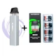 Pod система электронная сигарета Vaporesso XROS Mini Kit Silver + 4 додадтковий картридж под подик электронка перезаправляемая многоразовая вапорессо иксрос мини вейп стартовый набор для вейпинга с картриджем 2 мл corex - изображение 1