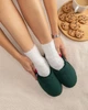 Тапочки домашние махровые закрытые утепленные Изумрудый Maybel 40-41 (3054_4) - изображение 2