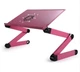 Столик для ноутбука UFT T60 Pink с активным охлаждением (UFTT60Pink) - изображение 1