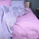 Комплект постельного белья Mirson Полуторный 143х210 см Бязь 17-0760 Violet blossoms (2200010936629) - изображение 3