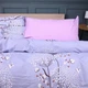 Комплект постельного белья Mirson King Size 220х240 см Ranforce Elite 17-0760 Violet blossoms (2200010936971) - изображение 2