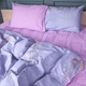 Комплект постельного белья Mirson Семейный 2 x 143x210 см 17-0760 Violet blossoms Бязь (2200010936650) - изображение 1