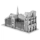 3D металевий пазл Notre Dame de Paris - изображение 2