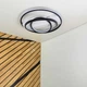 Светильник LED smart NITRO+пульт 100W 3000-5000K IP20 бело-черный круг ( 220835 ) - изображение 2