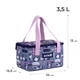 Сумка для ланчу Kite K25-2705-1 Сіра (4063276190741) - зображення 4