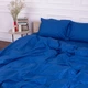 Комплект постельного белья MirSon Satin&nbsp;Stripe 30-0019&nbsp;Blue 110х140 Детский (2200005246283) - изображение 3
