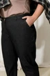 Джинси жіночі фасону slouchy ELFBERG 52342 52-54 Чорні - изображение 3