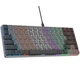 Клавіатура GamePro MK140R Red Swich Low Profile Dark Gray - зображення 3
