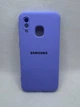 Чохол накладка Silicone Cover Full для Samsung Galaxy A40 Бузковий - зображення 1