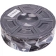 ABS-пластик PowerPlant Filament для 3D-принтера 1.75 мм 1 кг, чорний (PT812851) - изображение 1