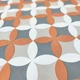 Самоклеющаяся пленка Sticker Wall оранжевые цветы 0,45х10м SW-00001220 - изображение 2