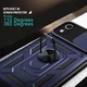 Протиударний броньований чохол із захистом камери для iPhone XR Armor Case Keysion blue - зображення 6