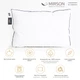 Пуховая подушка MirSon "3-х камерная" №2771 Delicate Lux упругая 50х70 см (2200005194171) - изображение 5