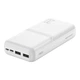 Універсальна Мобільна Батарея Power Bank XO PR252 Lighted Mobile Power 20000 mAh Колір Білий - зображення 1