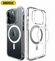Прозорий чохол iPhone 14 Pro Max MagSafe Remax Crys Series Magsafe Magnetic Phone Case - зображення 1