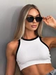 Солнцезащитные очки No Brand авиатор Celebrity с металлическим заушником черные - изображение 2