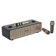 Портативна колонка Bluetooth Hoco BS63 Graceful 20W з 2-ма мікрофонами Чорна - изображение 6
