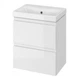 Умывальник с тумбой Cersanit Moduo Slim 62x34,5x49,5см белый (UN509-040) - изображение 1