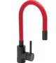Смеситель для кухни Fala Black Flexible (75777) - изображение 1