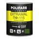 Эмаль Polifarb ExtraMal ПФ-115 темно-зеленая 2,8 кг - изображение 1