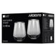 Набор стаканов низких Ardesto Black Mars Avior 430мл 2 предмета (AR2643GR) - изображение 2