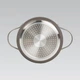Каструля з кришкою, об'єм 3.95 л Maestro MR-4009-28S, алюміній - зображення 5