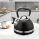 Чайник зі свистком Maestro МR-1336 Black 1.8 л чорний - зображення 1