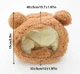 Шапка с ушками для кошек и собак Brown Pet Weight 2-4.5 kg - изображение 13
