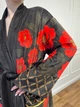Кимоно женское из плюшевого велюра Red Camellia 29454 XL - изображение 4