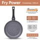 Набір сковорідок Fry Power 26 см, 28 см та глибока сковорідка 28 см + ПОДАРУНОК: універсальна скляна кришка - изображение 4