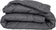 Набор MirSon №155 СоІог Fun Line 17-0611 Stripe Black Одеяло Демисезонное Односпальное 140х205 Хлопок + Две наволочки 50х70 (2200010855807) - изображение 1
