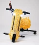 Дріфт-карт ElectrO Crazy Bug Premium 350W Жовтий Павук - зображення 3