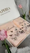 Набір махрових рушників La Perla нижній персик Бабочки Dreamy 70х140,95х50 - зображення 2