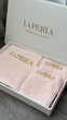 Набір махрових рушників La Perla розовий Dreamy 70х150, 35х75, 35х75 - зображення 1