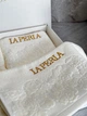 Набір махрових рушників La Perla білий Dreamy 70х150, 35х75, 35х75 - зображення 4