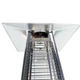 Уличный газовый обогреватель Activa Pyramide Cheops 9,3 кВт, white (13610W) - изображение 2
