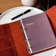 Професійний блокнот логопеда в шкіряній обкладинці Professional Journals Лондон А5 з великою кишенею для документів формату А4 Коньяк - изображение 2